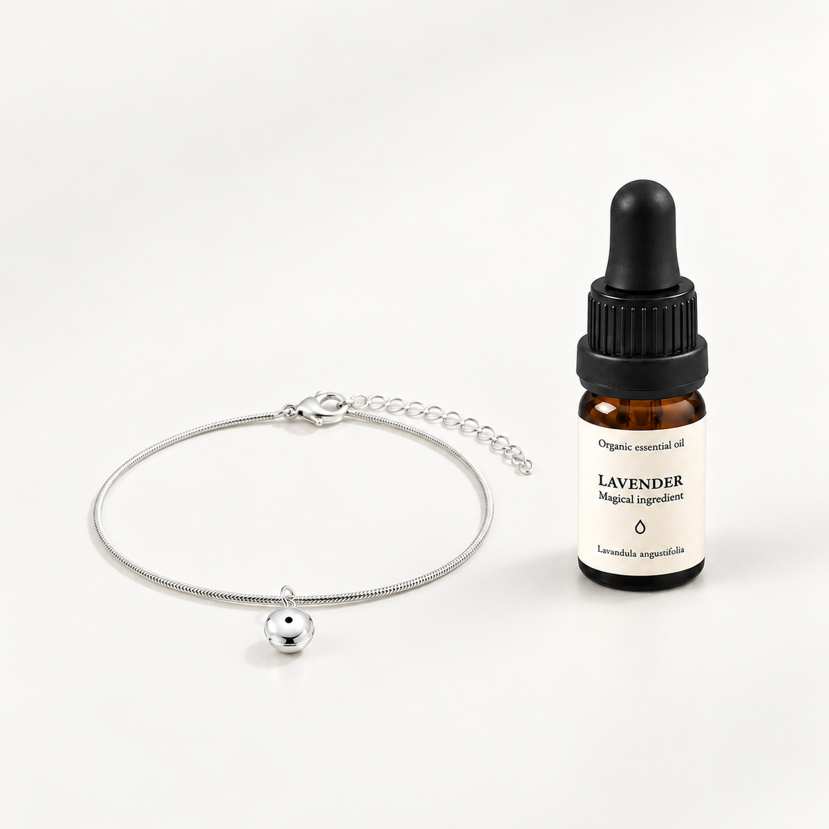 Ritual Set: Bracelet & Oil · Silver